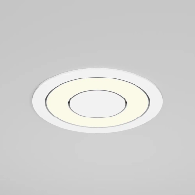 Встраиваемый светильник Вектор / Vector 12 Вт 3000 К 110°, DL102-12W3K-W. TM Maytoni