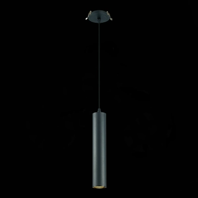 ST151.408.01 Встраиваемый подвес Черный GU10 1*50W IP20 D54xH290 220V Без ламп