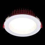 ST752.548.12 Св-к встр. Белый LED 1*12W 4000K 960Lm Ra80 100° IP44 D115xH47 100-240VV