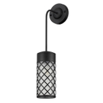 4834/1W NATURE ODL21 706 черный/стекло Ландшафтный настенный светильник E27 1*60W IP44 DUNES