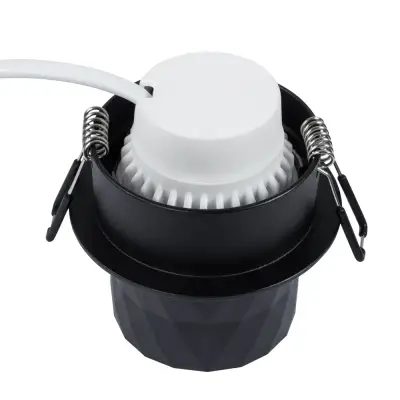 Точечный встраиваемый светильник Arte Lamp FANG A5562PL-1BK, 1хGU10