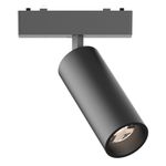 ST677.446.09 Магнитный трековый светильник Черный LED 1*9W 4000K 540Lm Ra&gt;90 &gt;90 IP20 D44xH110 48V