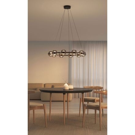 Подвесная люстра Arte lamp MARKAB A2471LM-20BK, 1хLED