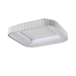 7767/56L AVRA LED SN 578 Светильник металл/белый LED (56Вт+14Вт) 3000-6000K 500х500 IP43 пульт ДУ+подсветка SHARMEL
