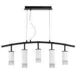 LR7353638621 Люстра RULLO 5х50W GU10 ЧЕРНЫЙ/БЕЛЫЙ (571735+214436-3+214486-2+202431-5)