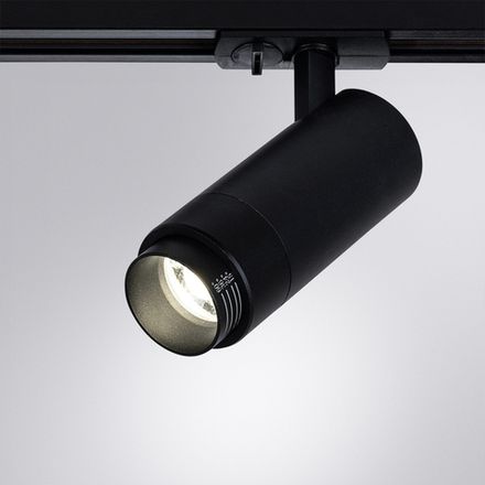 Трековый светильник Arte Lamp MERAK A3540PL-1BK, 1хLED