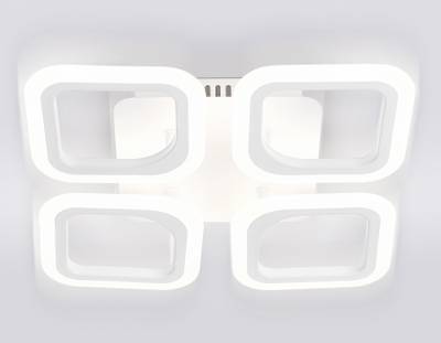 Потолочный светодиодный светильник с пультом FA4371/4 WH белый 4200K/3000K+6400K/6400K+3000K 45W 345*345*75 (ПДУ ИК)