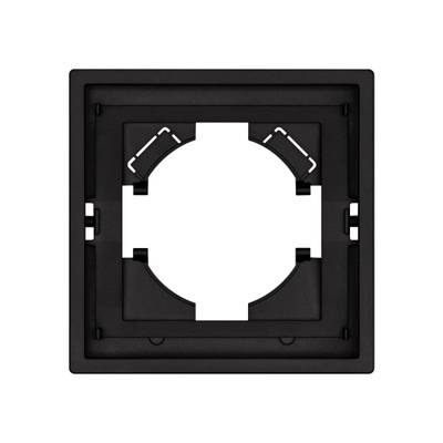 Рамка пластиковая FRM-TENDO-SFPL-1-BK (Arlight, -)
