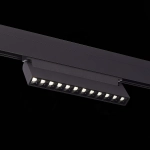 ST364.436.12 Магнитный трековый светильник Черный LED 1*12W 3000K 1 009Lm Ra>80 36° IP20 L219xW22xH108 48V