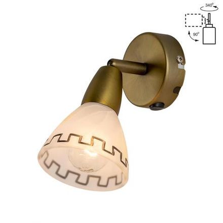 Citilux Афина CL507513 Спот поворотный с выключателем Бронза