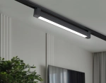 Светильник светодиодный трековый однофазный GL6739 BK черный IP20 30W 4200K 458*35*57
