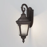 Уличный настенный светильник (бра) Гоири / Goiri E27х1 60Вт IP44, O029WL-01BZ. TM Maytoni