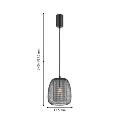 Подвес Galler 4349-1P, 1*E27*40W. ТМ F-Promo