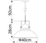 Подвесной светильник Arte Lamp MARTIN A5213SP-1BR, 1хE27