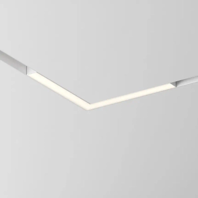 Трековый светильник Базис угловой / Basis Angle Gravity 3000K 24Вт 120°, TR078-2-24W3K-W. TM Maytoni