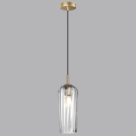 6551/1B SUSPENTIONI LN26 387 матовое золото Подвес E14 1*40W 220V ELLIE