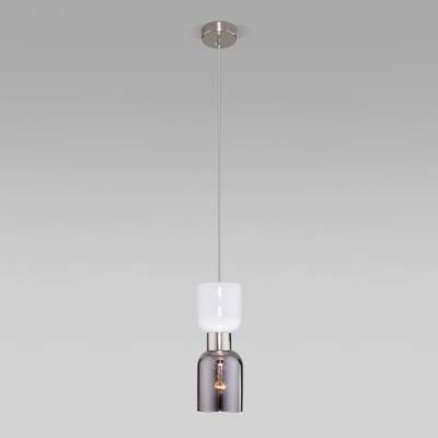 Подвесной светильник со стеклянным плафоном 50118/1 никель