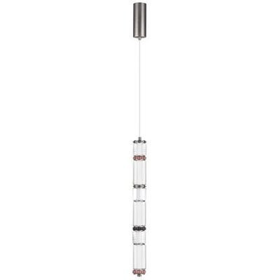 5456/18L L-VISION ODL_EX26 045 темный сатин.никель/терракот/черный Подвес LED 22W 4000K COLLIER