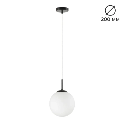 6510/1B SUSPENTIONI LN26 409 чёрный Подвес E27 1*60W 220V SUMMER