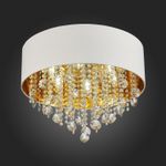 SL1350.502.06 Светильник потолочный ST-Luce Хром/Белый, Золотистый, Прозрачный E14 6*40W