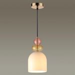 4589/1B SUSPENTIONI LN21 135 золотой Подвес E27 60W 220V GILLIAN