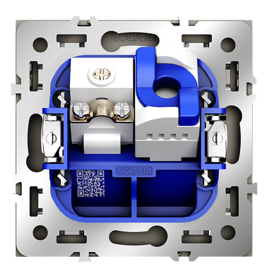 VLS060703 Розетка телевизионная встраиваемая VOLTUM S70 TV+RJ45 кат. 6, (кашемир). (ТМ Maytoni)