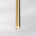 L8T747443 Люстра TUBO LED 40W 2560LM 25G ЗОЛОТО 4000K (574733+747443 (8шт)