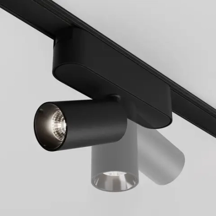 Трековый светильник Фокус / Focus Led Radity 4000K 5Вт 36°, TR103-1-5W4K-M-B. TM Maytoni