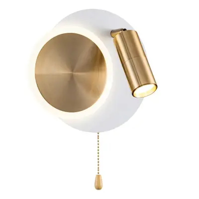 Настенный светильник Arte Lamp SYRMA A2213AP-2WH, 1хLED