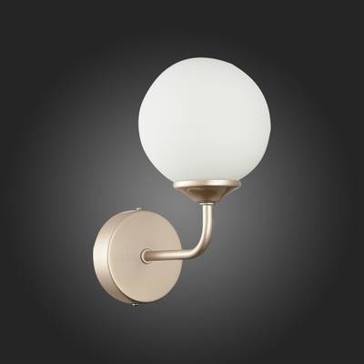 SLE106201-01 Светильник настенный ST-Luce Золотистый/Белый G9 LED 1*3W