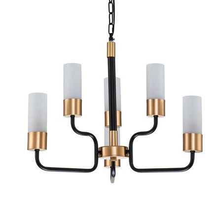 Подвесной светильник Escada 2108/6P E14*40W Black/Gold