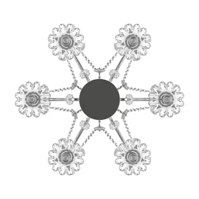 790064 Люстра SCHON 6x60W E14 Silver Lightstar