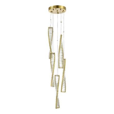 SL6205.303.05 Светильник подвесной ST-Luce Латунь/Прозрачный LED 1*55W 3000K