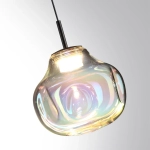 5097/4LB PENDANT ODL25 363 черный/бензиновый/металл/стекло Подвес LED 4W 4000K 388Лм VASO