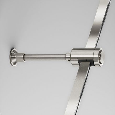 Крепление настенное Wall одинарное удлиненное Flarity платина, TRA155CW-SL1-PT. TM Maytoni