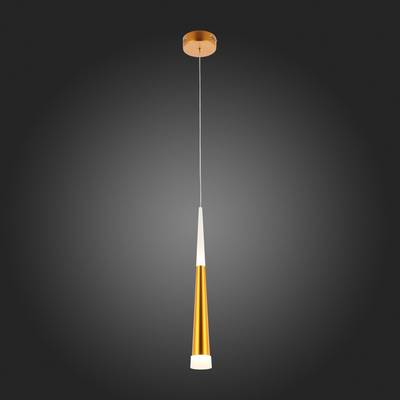 SLE200103-01 Светильник подвесной Золотистый/Золотистый, Белый LED 1*7W 3000K