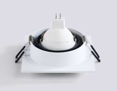 Светильник встраиваемый TN102727 WH/BK белый/черный GU5.3 92*92*23