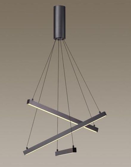 3860/39B L-VISION ODL20 327 черный/металл Подвесной светильник LED 3000K 39W 220V COMETA
