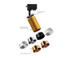 Крепеж трековый поворотный для корпуса светильника с диаметром отверстия D60mm A2520 SWH белый песок D60*H90mm Out85mm