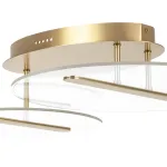 738053 Люстра ACRILE 33W LED 2691LM 120G ЗОЛОТО 3000K Lightstar