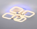Светильник светодиодный потолочный FA3861/4+1 WH белый 70W 3000K-6400K+RGB 400*400*115 (ПДУ РАДИО 2.4G)