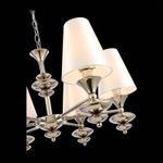 SL1137.103.06 Люстра подвесная Никель/Белый E14 6*40W