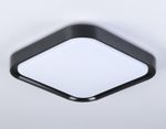 Потолочный светодиодный светильник FZ1268 BK черный 27W 5000K 350*350*60 (Без ПДУ)