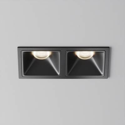 Встраиваемый светильник Alfa LED 4000K 10Вт 50°, DL043-02-10W4K-SQ-B-1. TM Maytoni