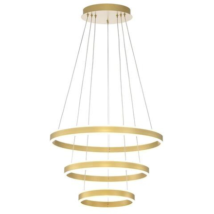 Citilux Дуэт CL719652 LED Люстра подвесная с пультом Золото
