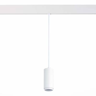 ST357.543.06 Магнитный трековый светильник подвесной ZOOM белый LED 1*6W 4000K 667Lm Ra&gt;80 10-60° IP20 D60xH120 48V