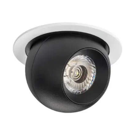 i61672 Светильник INTERO LED 9W 850LM 24G БЕЛЫЙ/ЧЕРНЫЙ 3000K (217616+217072)