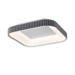 7769/56L AVRA LED SN Светильник металл/белый/серый LED 56Вт+14Вт 3000-6000K 500х500 IP43 пульт ДУ+подсветка SHARMEL