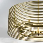 728083 Люстра ZETA 8х40W E14 ЗОЛОТО Lightstar