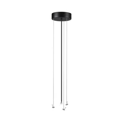 7756 (7758)/L SN 097 Подвесное крепление для светильника QUASAR LED металл/черный 1,5м QUASAR